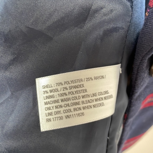 Merona Plaid blazer - Picture 7 of 8